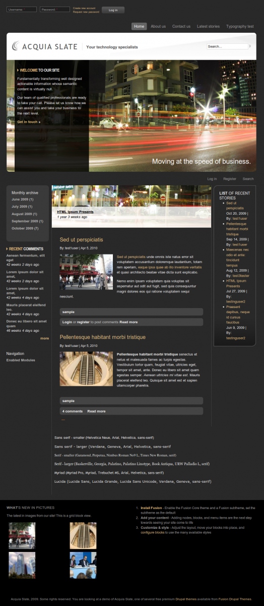 Diseño Web: ejemplo de creación de la identidad visual de una página web basada en una plantilla gratuita